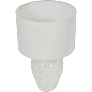 Speckle Glazed Table Lamp with Shade by Libra, image 2