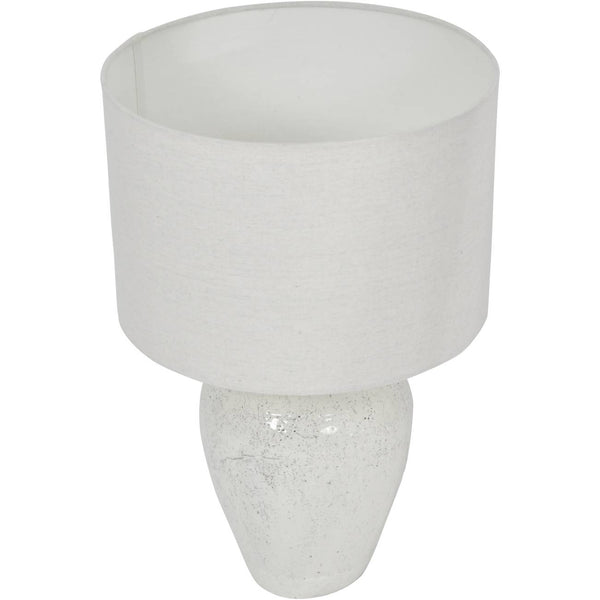 Speckle Glazed Table Lamp with Shade by Libra, image 2