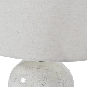 Speckle Glazed Table Lamp with Shade by Libra, image 5