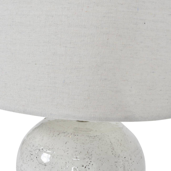 Speckle Glazed Table Lamp with Shade by Libra, image 5