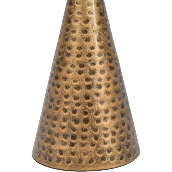 Sandbanks Small Hurricane in Hammered Iron and Glass 36cm by Libra, image 5