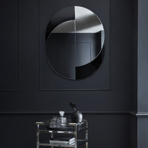 Eclipse Round Wall Mirror 110x88cm by Libra, image 3