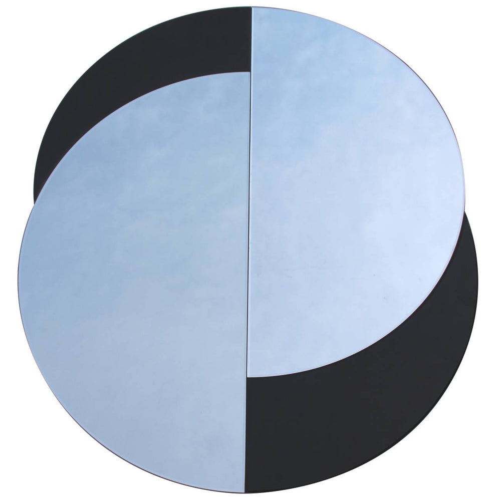 Eclipse Round Wall Mirror 110x88cm by Libra