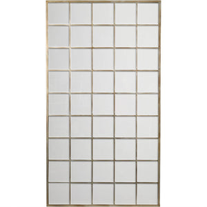 Blakely Floor Standing Leaning Mirror Gold 100x180cm by Libra