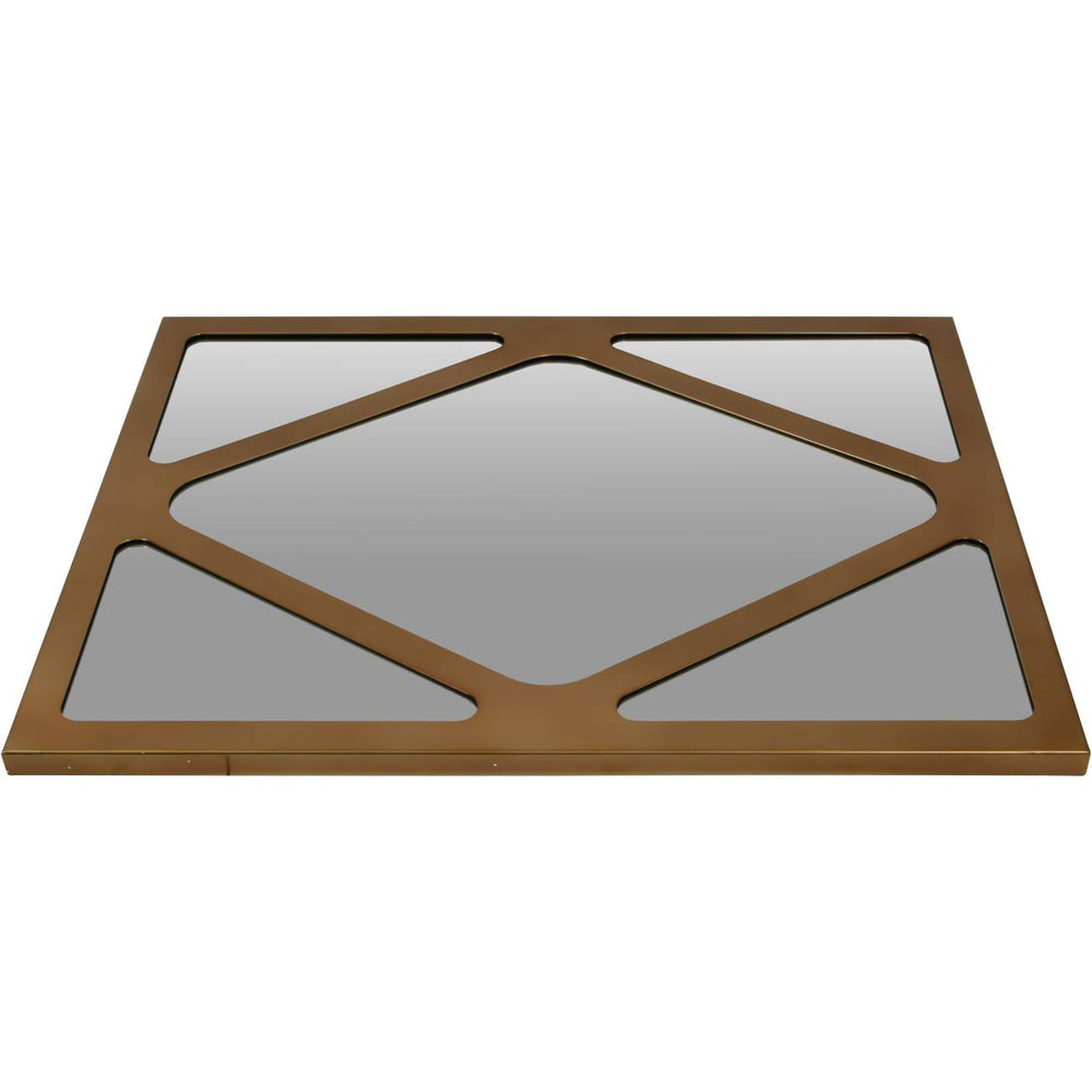 Metropolitan Mirror Satin Bronze Finish 102x76cm by Libra