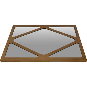 Metropolitan Mirror Satin Bronze Finish 102x76cm by Libra, image 2