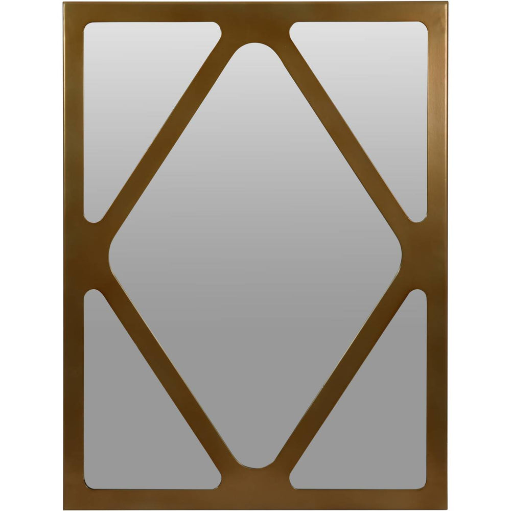 Metropolitan Mirror Satin Bronze Finish 102x76cm by Libra
