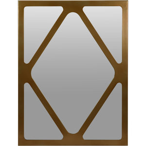 Metropolitan Mirror Satin Bronze Finish 102x76cm by Libra