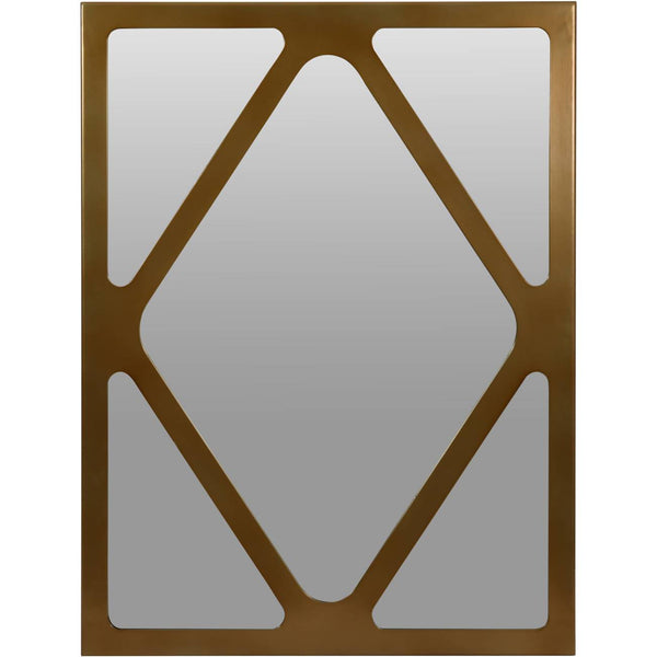 Metropolitan Mirror Satin Bronze Finish 102x76cm by Libra