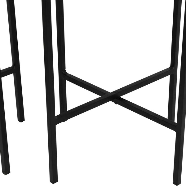 Clyde Floor Standing Matt Black Set of 2 Planters by Libra, image 5