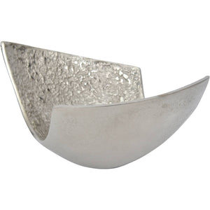 Silver Peel Bowl Small by Libra, image 3
