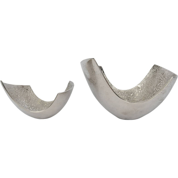 Silver Peel Bowl Small by Libra, image 8