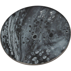 Monochrome Swirl Set of 4 Coasters by Libra, image 4
