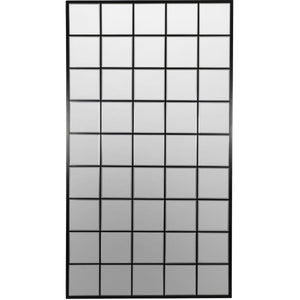 Blakely Floor Standing Cheval Mirror Black 100x180cm by Libra