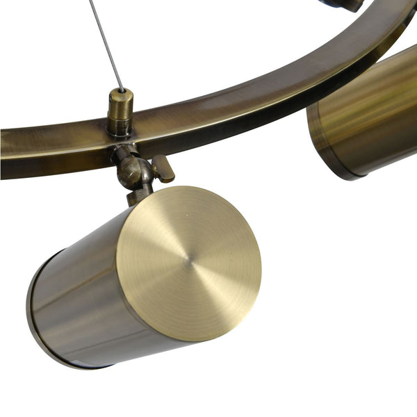 Stukely Eight Spotlight Pendant Lamp by Libra, image 5