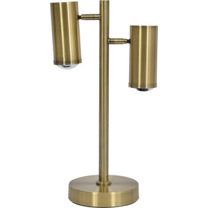 Stukely Double Light Desk Lamp by Libra