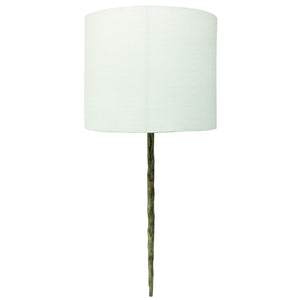 Patterdale Wall Light with Shade in Aged Gold by Libra