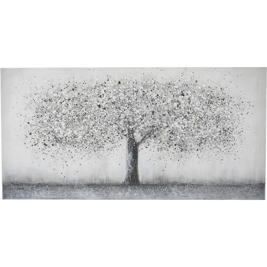 Tonal Tree Canvas 150x75cm