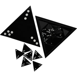 Triangular Dominoes Set in a Lidded Box by Libra, image 3