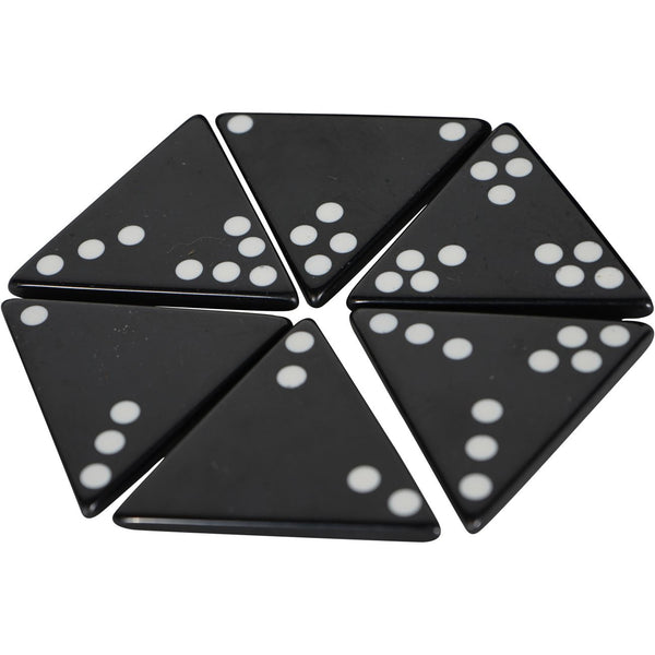 Triangular Dominoes Set in a Lidded Box by Libra, image 4