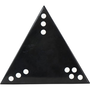 Triangular Dominoes Set in a Lidded Box by Libra