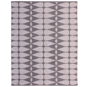 Ayudar Jacquard Woven Ivory, Grey & Charcoal 160x230cm PET Rug by Libra, image 2