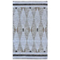 Yarkon Hand Woven Ivory & Charcoal 160x230cm Jute, Cotton Salvage & Chindi Rug