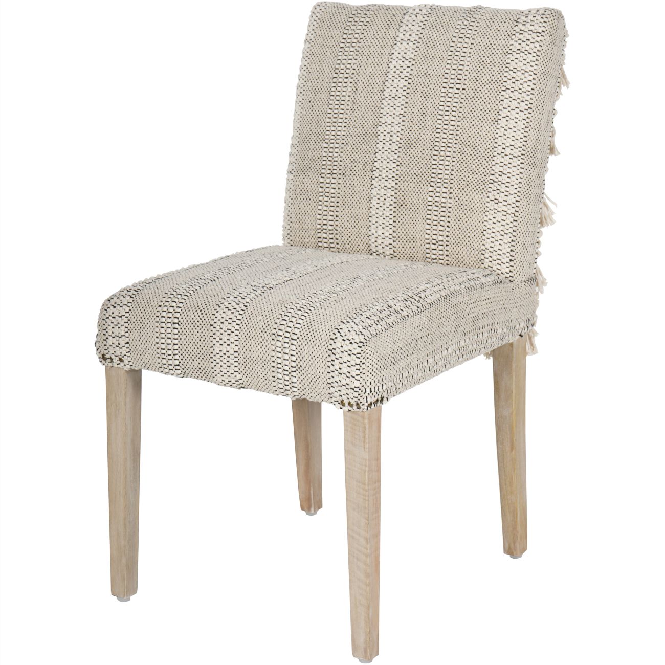 Tufted Rug Feature Dining Chair