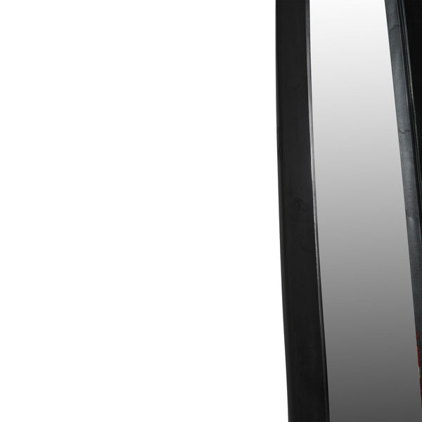 Lloyd Dark Graphite Textured Aluminium Skinny Mirror by Libra, image 4