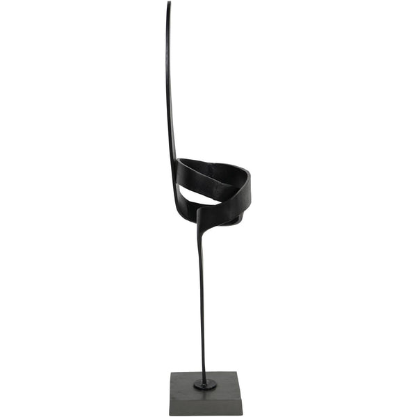 Joshua Textured Brass Aluminium Abstract Sculpture by Libra, image 2