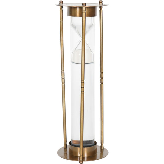 Columbia Antique Brass Sand timer Large