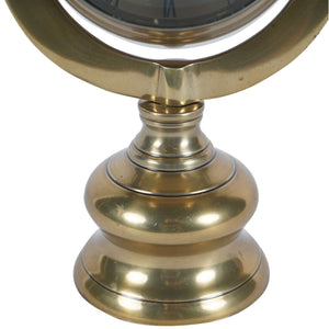 Columbia Antique Brass Finish Mantel Clock by Libra, image 4