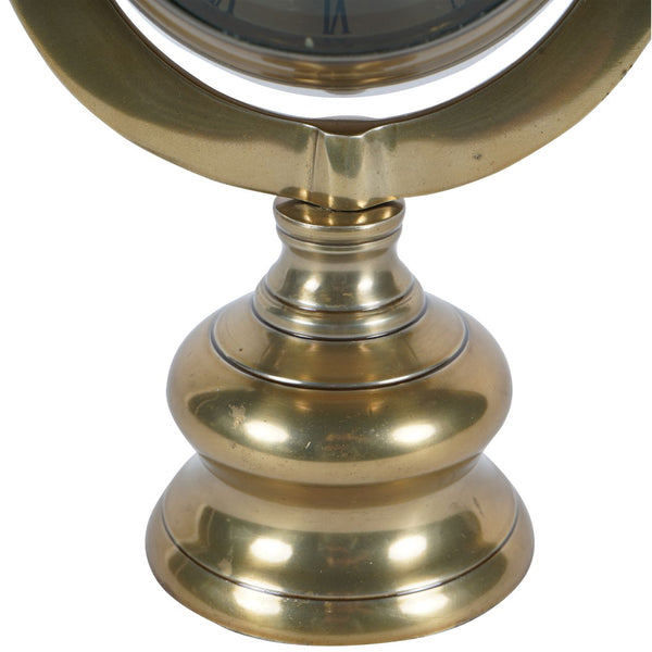 Columbia Antique Brass Finish Mantel Clock by Libra, image 4