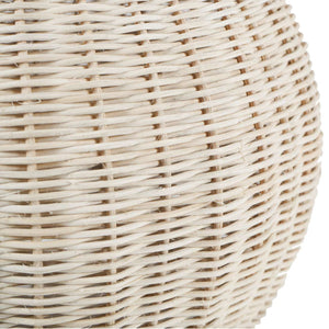 Natural Rattan Table Lamp with Drum Shade Large by Libra, image 4