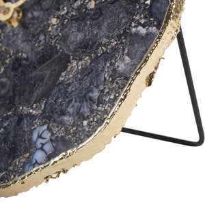 Smokey Agate Mantel Clock 20cm by Libra, image 4