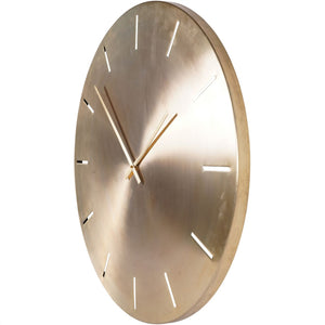 Santa Cruz Gold Metal Wall Clock 76cm by Libra, image 2