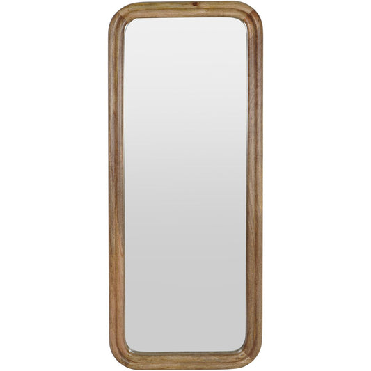 Leon Groove Edge Solid Wood Cheval Mirror 70 x 170cm