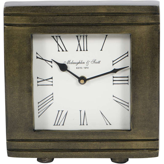 Hornchurch Antique Finish Mantel Clock