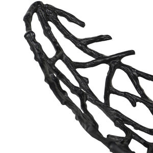 Twig Oval Bowl Black Small by Libra, image 4