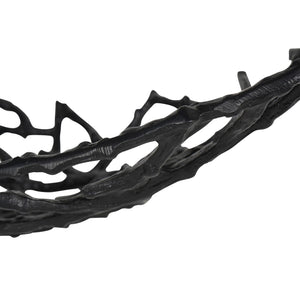 Twig Oval Bowl Black Small by Libra, image 5