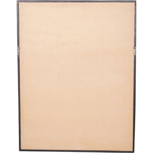 Trenton Large Black Framed Papier Mache Wall Art Design 2 100x130cm by Libra, image 3