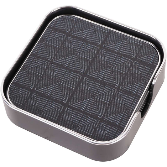 Squares Pattern Coasters Set of 4