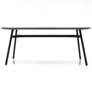 Bronks Black Acacia Fixed Dining Table 180cm by Libra, image 2