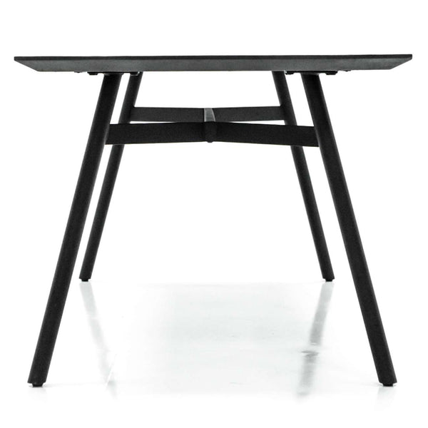 Bronks Black Acacia Fixed Dining Table 180cm by Libra, image 3