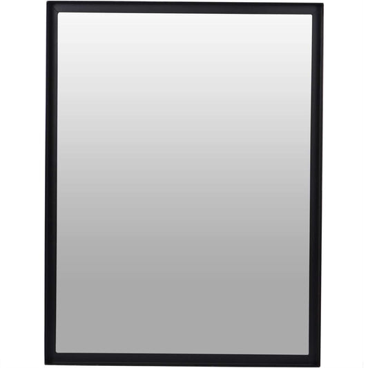 Bronks Black Acacia Wall Mirror 100 x76cm