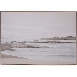 Blurred Seascape Framed Canvas Wall Art 140x100cm by Libra