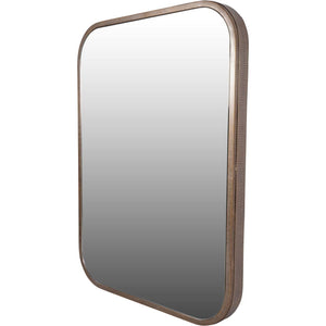 Belvedere Aged Gold Rectangular Mirror 102x75.5cm by Libra, image 2