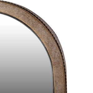 Belvedere Aged Gold Rectangular Mirror 102x75.5cm by Libra, image 4
