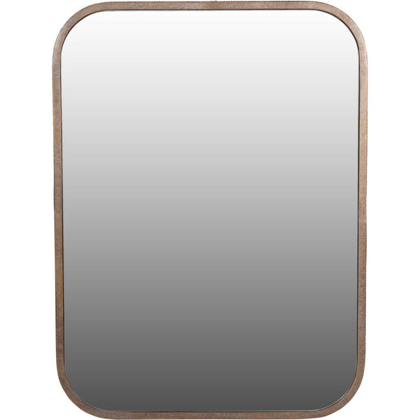 Belvedere Aged Gold Rectangular Mirror 102x75.5cm by Libra
