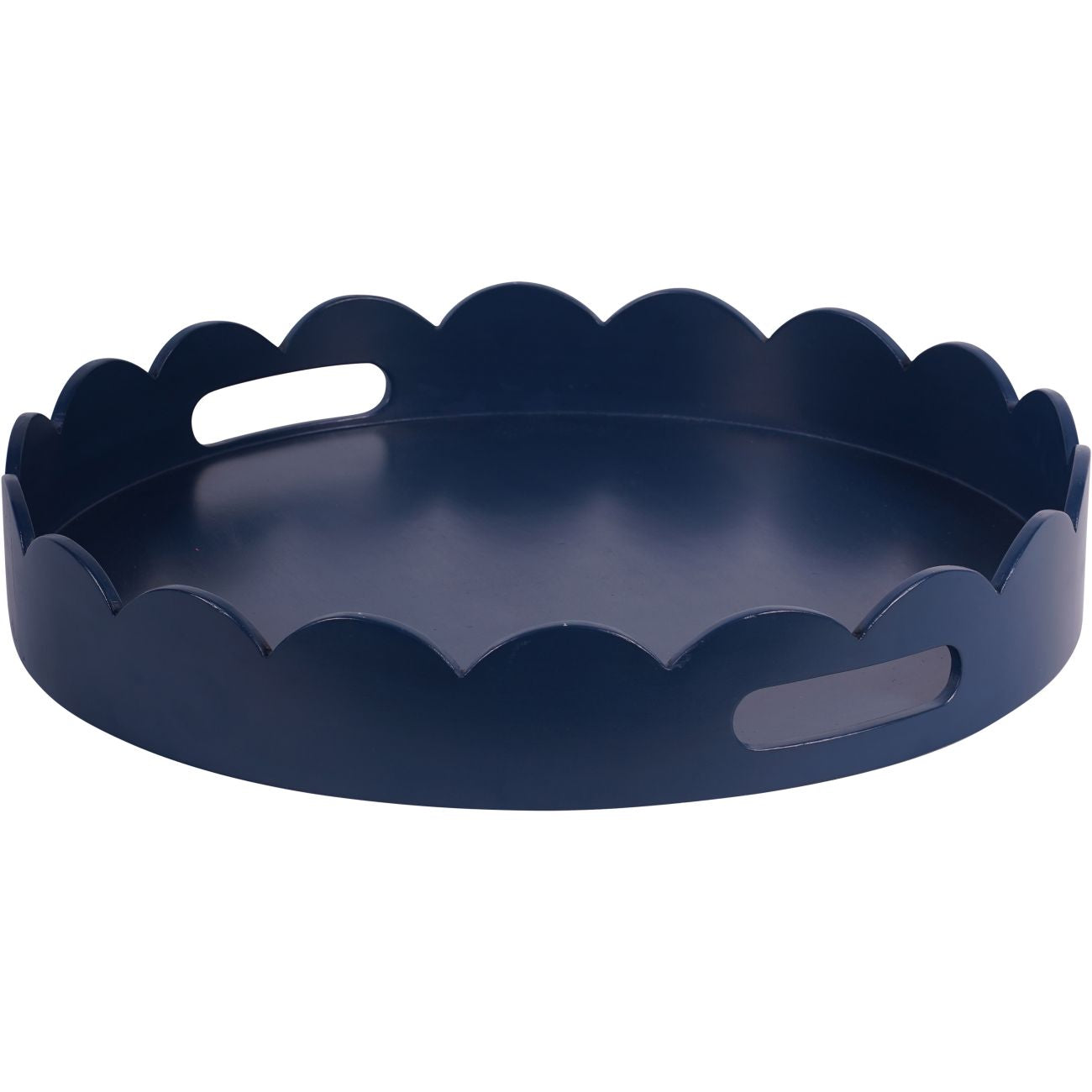 Laura Ashley Midnight Sea Spray Northall Circular Tray